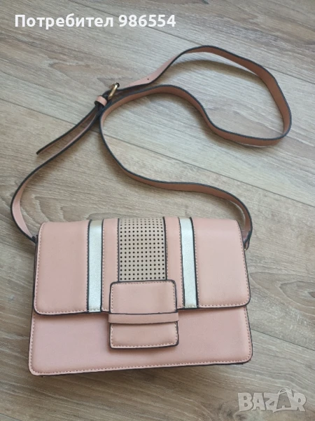 Розова нова дамска чанта , снимка 1
