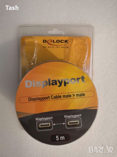 Delock Cable DisplayPort  5m, снимка 1