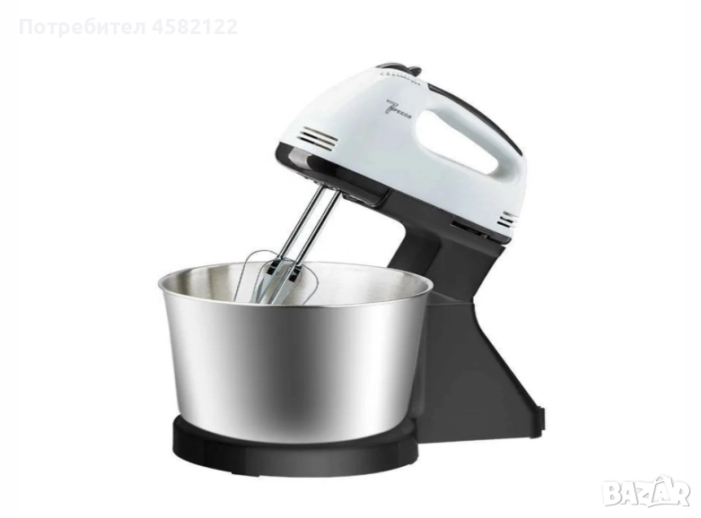 Планетарен миксер с метална купа SCARLETT SHM-133B, снимка 1