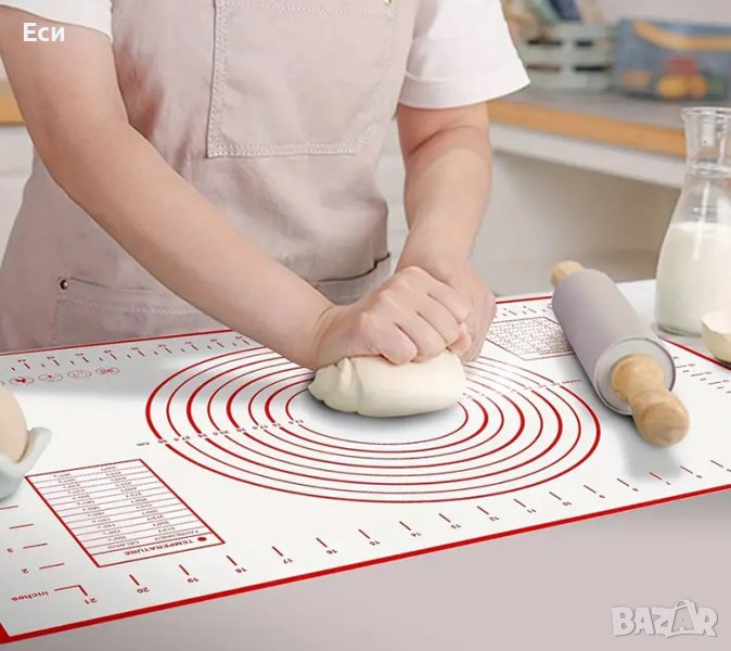Подложка за месене с размери 40х60 см, снимка 1
