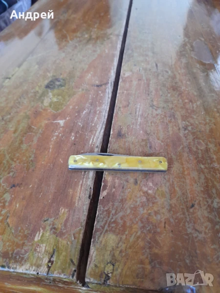 Стар джобен нож,ножче,ножка #121, снимка 1