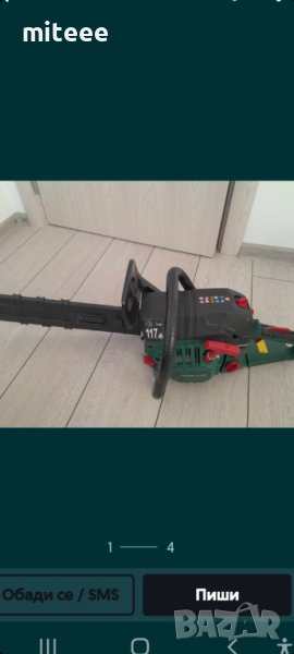 Верижен моторен трион 2 кw., снимка 1