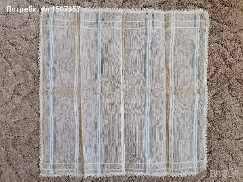 Битово каре, покривка - свила, номер 3, снимка 1