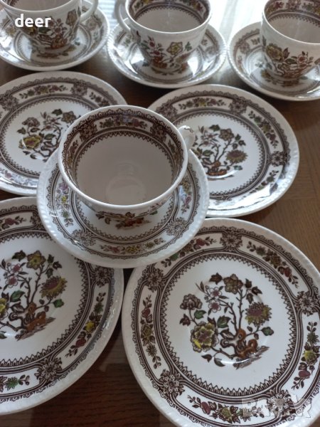 Красиви английски порцеланови чаши за чай или кафе, снимка 1
