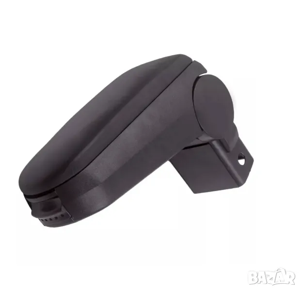 Подлакътник черна кожа подходящ за Volkswagen Golf 4 Bora Audi A3 Seat Leon Toledo Skoda Octavia, снимка 1