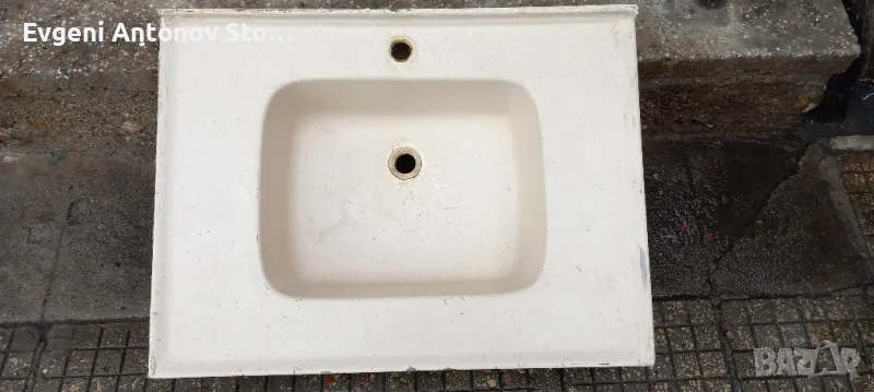 Продавам кухненска мивка 800мм×600мм бежов гранит., снимка 1