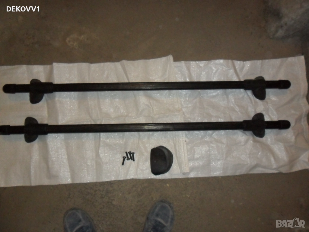 Продавам напречни греди / багажник / за рено канго модел до 2008г., снимка 1