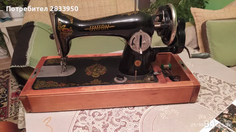 Продавам ръчна шевна машина , снимка 1