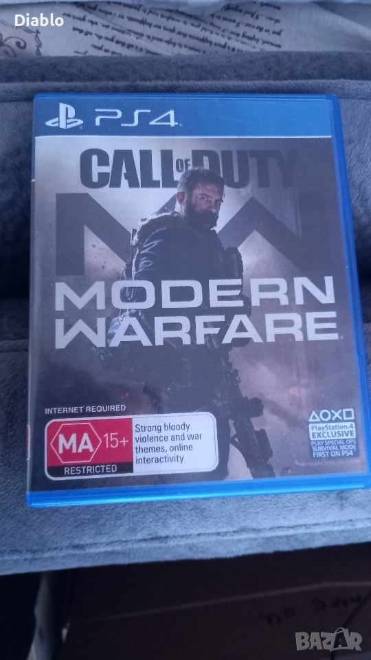 call of duty modern warfare ps4, снимка 1