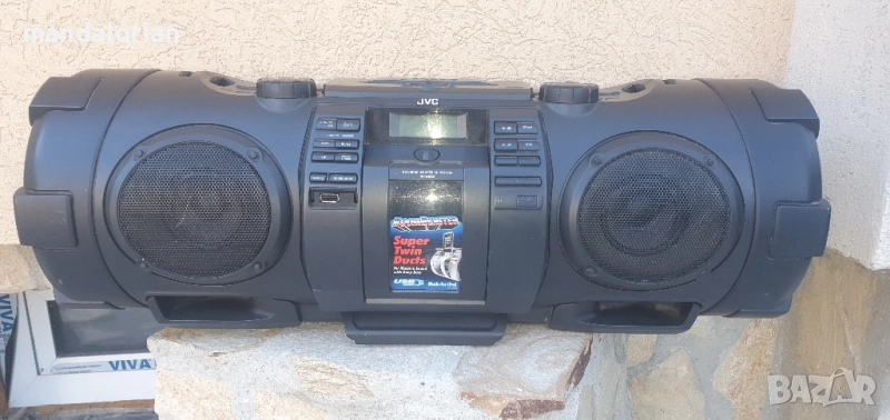 JVC BOOMBLASTER RV-NB52B всичко работи, няма дистанционно , снимка 1