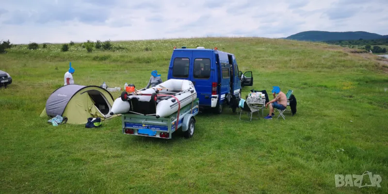 Комплект лодка, мотор и ремарке, снимка 1