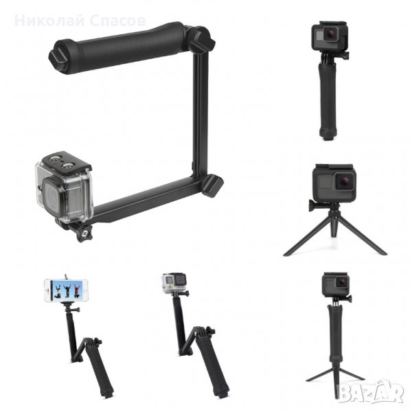 Мултифункционална ръкохватка за GoPro 3 Way Grip Mount, снимка 1