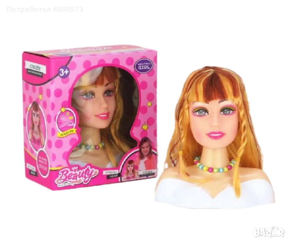 Глава за прическа - Руса коса, снимка 1