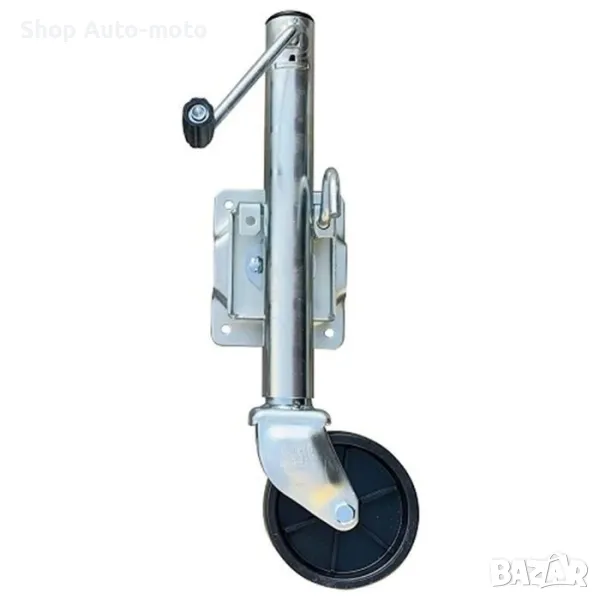 Опорно колело Automat, За ремарке, С планка, До 450кг, снимка 1