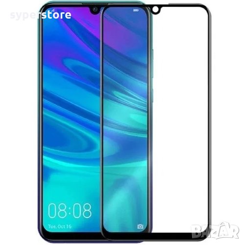 Стъклен протектор за Xiaomi Mi 9 SE FullFace FullGlue Black лепило по цялата повърност, снимка 1