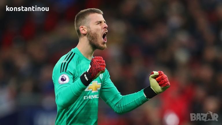 Оригинална вратаркска тениска  adidas Manchester United / De Gea  , снимка 1