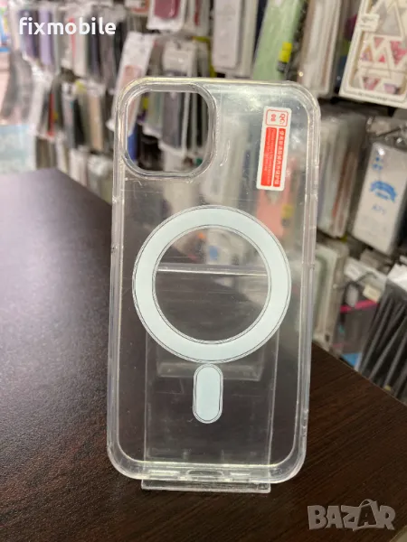 Apple iPhone 13 Силиконов кейс Mag Cover, снимка 1