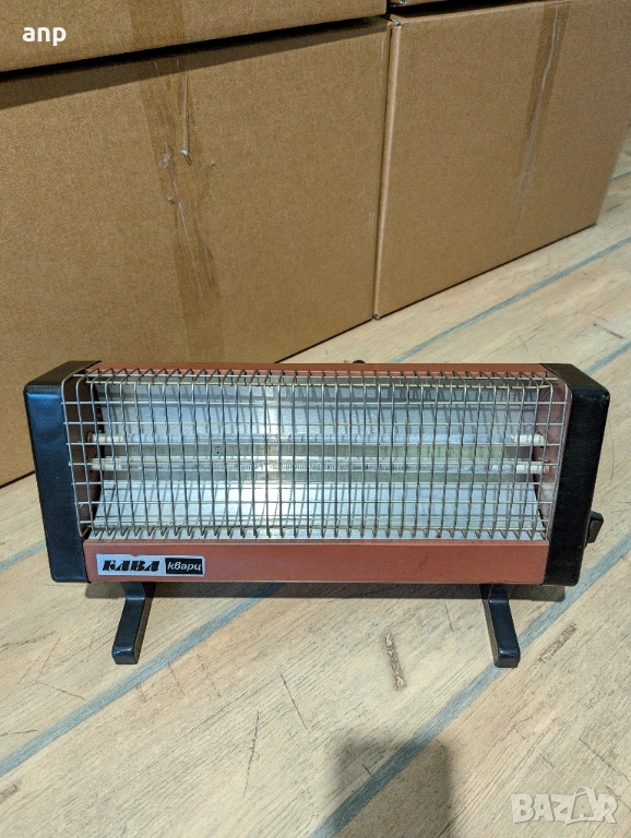 Кварцова печка Елва 73216 | 2 реотана | 1.6KW | Много запазена, снимка 1