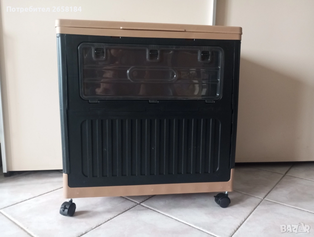 Голям кош за дрехи, инструменти с 3 врати. Нов.Шир.58см, снимка 1