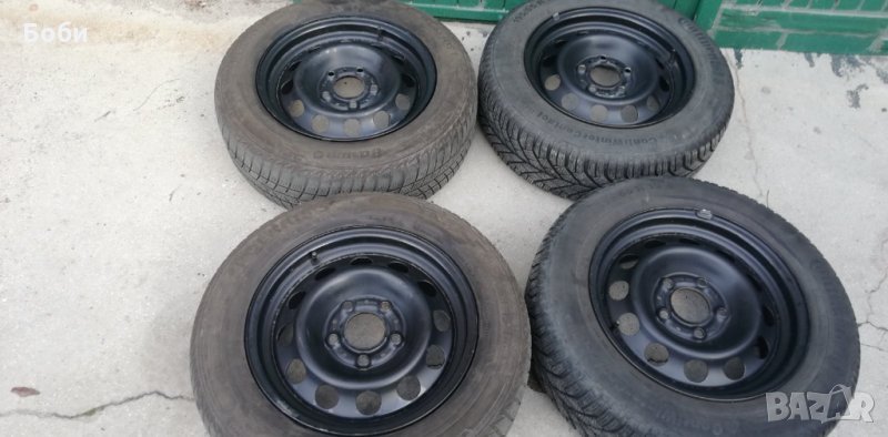 4 джанти със зимни гуми, снимка 1