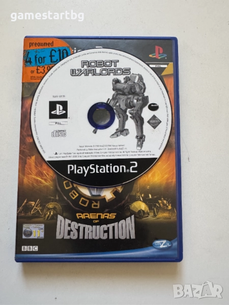 Robot Wars: Warlords за PS2, снимка 1