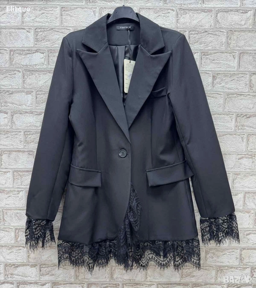 сако с дантелен акцент , снимка 1