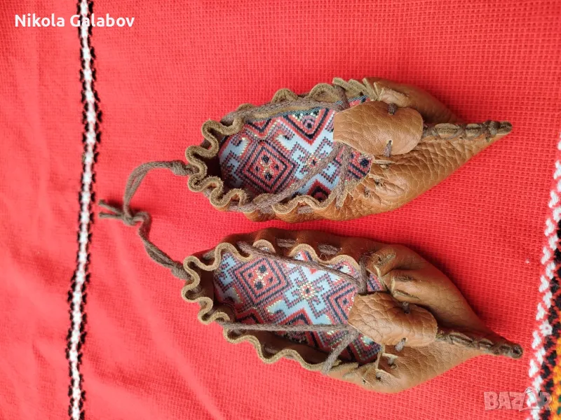 сувенирни цървулки от естествена кожа, снимка 1