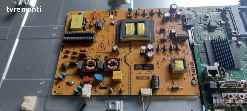 POWER BOARD, 17IPS72 for TELEFUNKEN 43UB8200, дисплей VES430QNDL-2D-U11, снимка 1