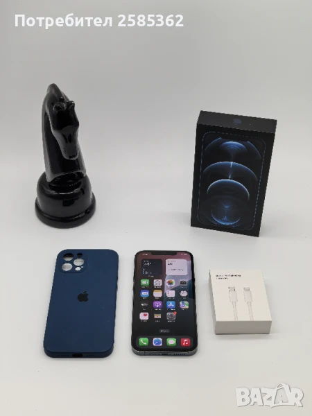 iPhone 12 Pro Max Pacific Blue 128 Gb , снимка 1