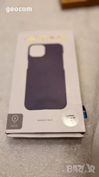 Ideal of Sweden предпазен кейс за iPhone 14 Plus (Нов,Tъмно син), снимка 1
