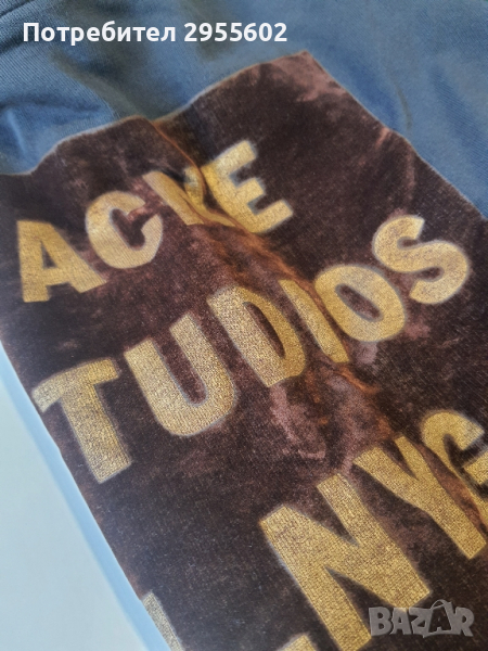 Acne studios oversize сив пуловер S, снимка 1