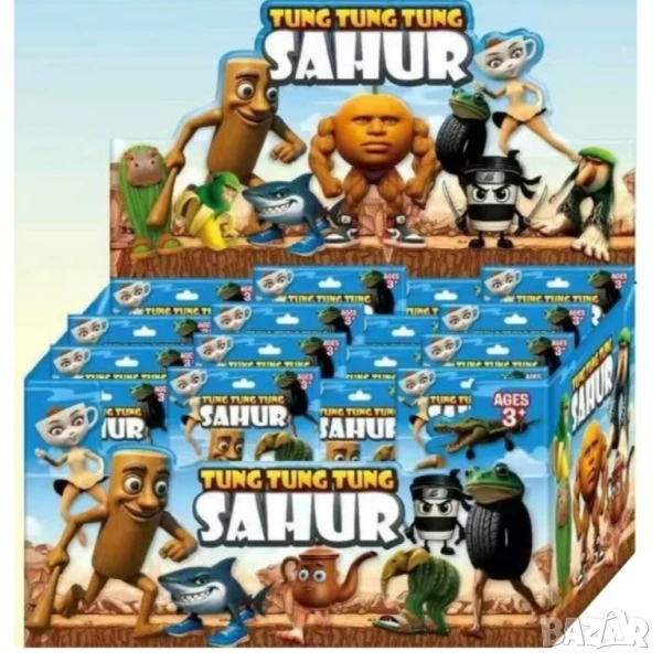Играчка Изненада – Забавни колекционерски фигурки от поредицата "Tung Tung Tung Sahur", снимка 1