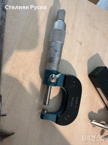 Микрометър  за измерване на размери, механичен, снимка 1