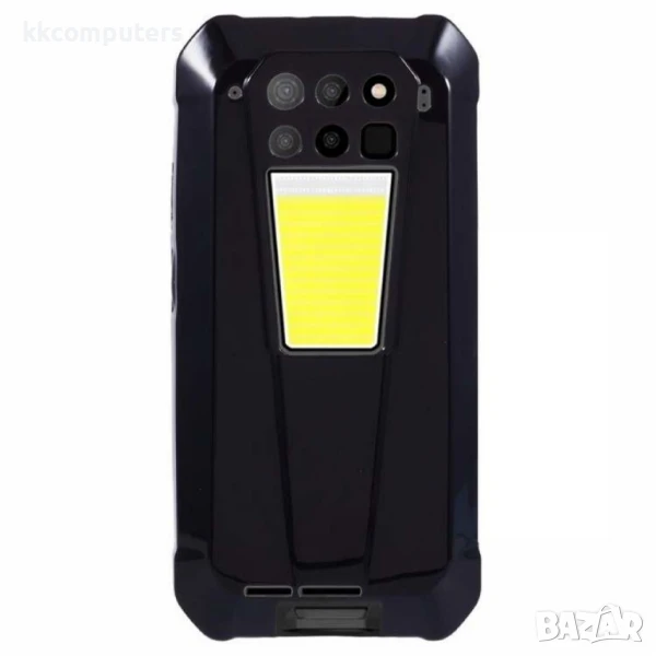 Гъвкав TPU Калъф + Скрийн Протектор за Unihertz Tank 3 Pro – Прозрачен / Черен, снимка 1