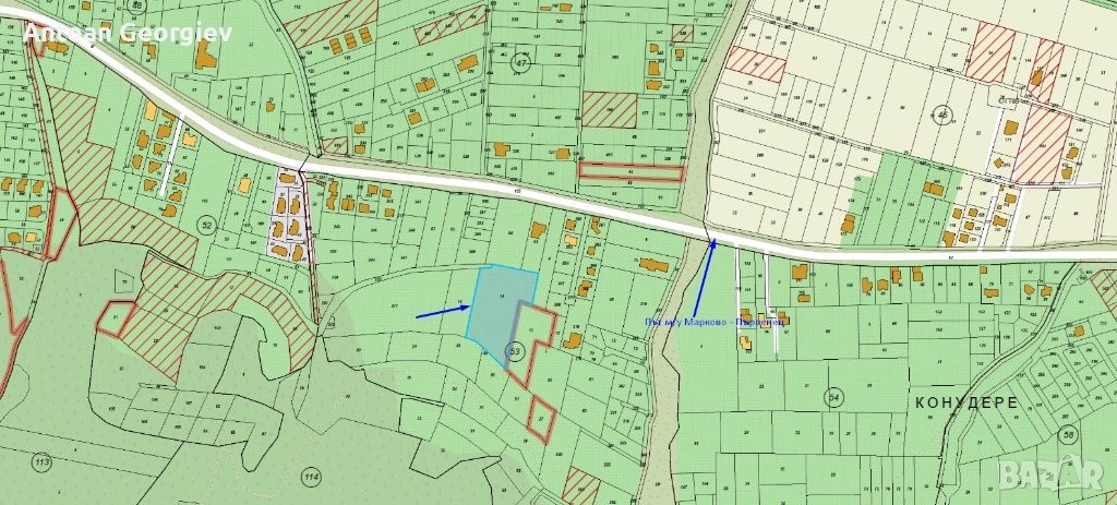 Парцел в с. Марково, местност "Пичковец", снимка 1