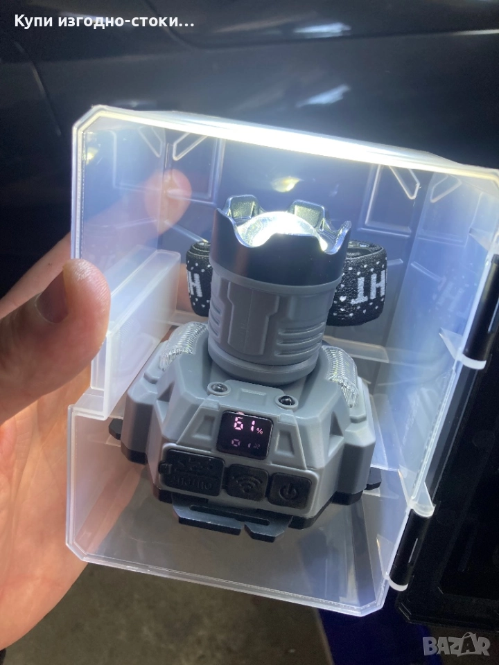 Много силен челник с 4 степени, снимка 1