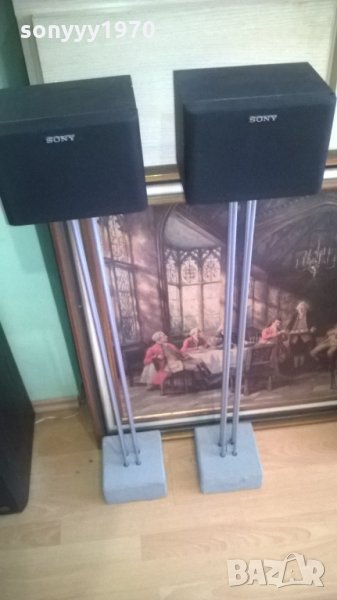 sony ss-u10 тонколони с готини стоики-2бр-внос холандия, снимка 1