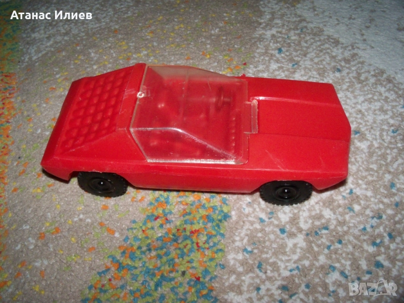 Соц пластмасова количка играчка, снимка 1