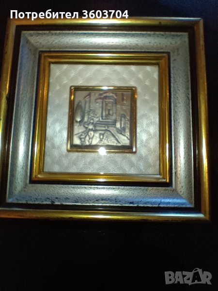 малка картина от Италия, снимка 1