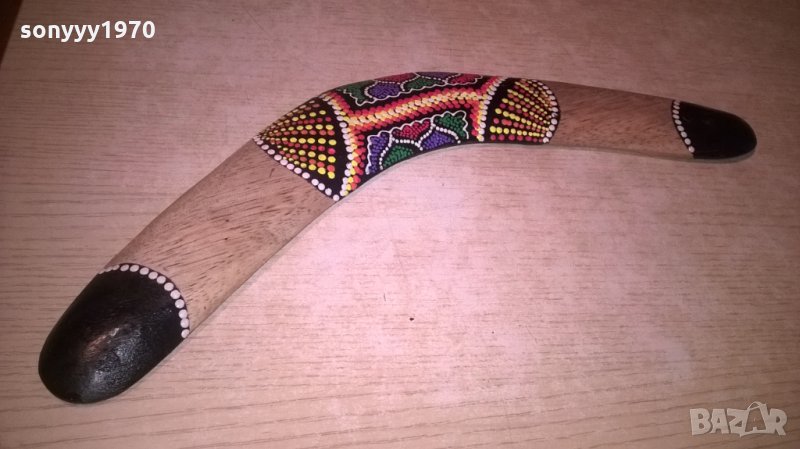 бумеранг-ретро колекция 40х6см-внос швеицария, снимка 1