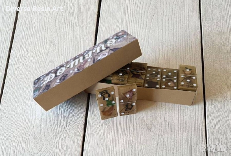 Домино от епоксидна смола, снимка 1