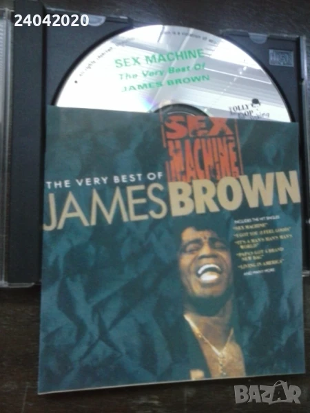 James Brown - Sex Machine Rose Records CD, снимка 1