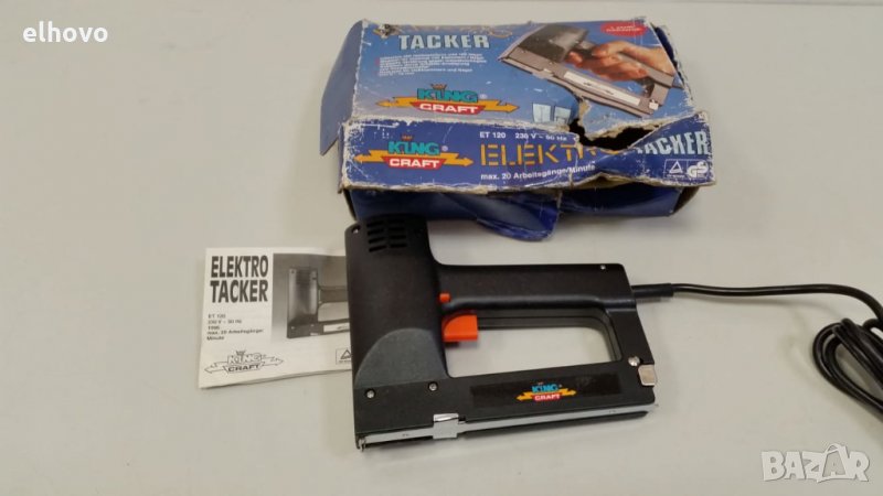 Електрически такер King Craft ET 120, снимка 1