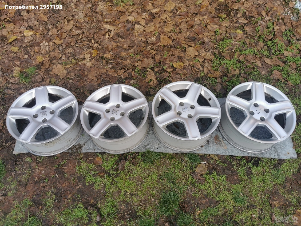 Алуминиеви джанти за Пежо 17 4х108 Атлантис , снимка 1