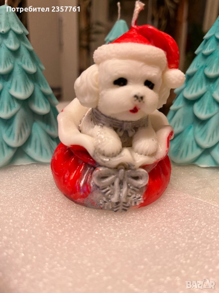 Ароматни коледни свещи, снимка 1