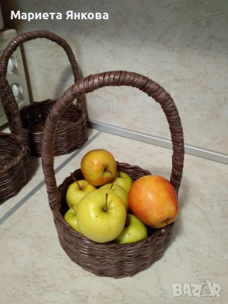 Ръчно плетени кошници , снимка 1