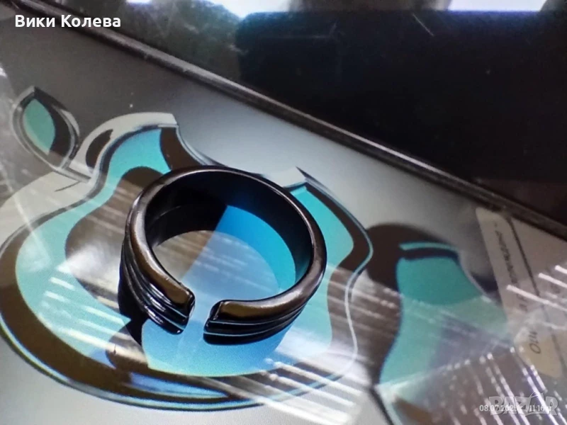 Лечебен енергиен пръстен с магнити – За баланс, здраве и сила, снимка 1