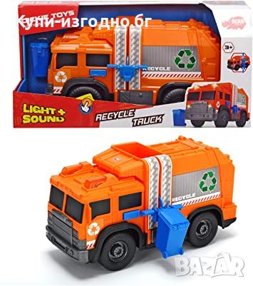  Dickey toys Recycle truck / Камион за боклук , Чисто нов , Внос от Германия, снимка 1