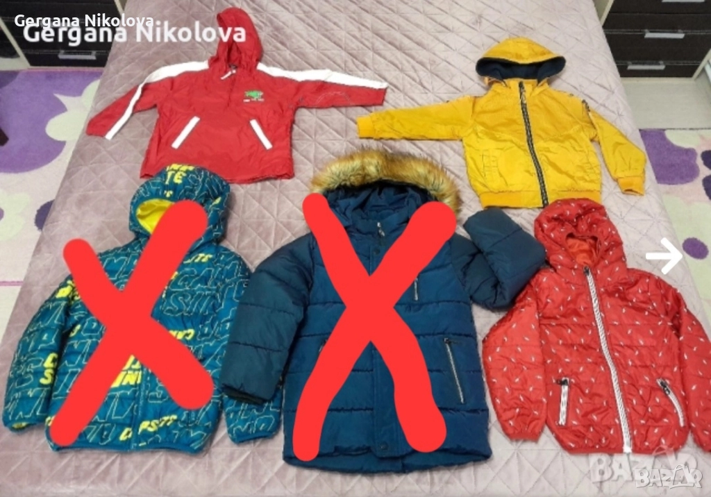 Детски якета за момче от 2 до 4г., снимка 1