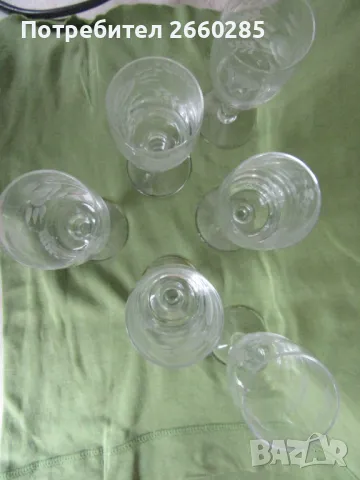 6 бр.КРАСИВИ ЧАШИ ЗА РАКИЯ - РАНЕН СОЦ, снимка 4 - Чаши - 49137248